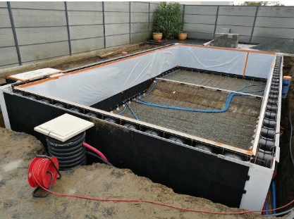 Les étapes d'une création de piscine Magiline