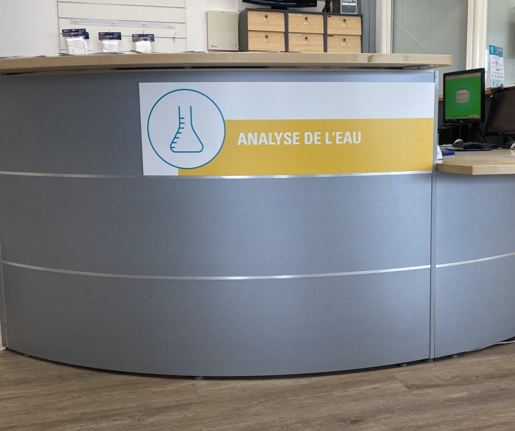 Analyse d'eau Les Piscines du Faubourg Cholet