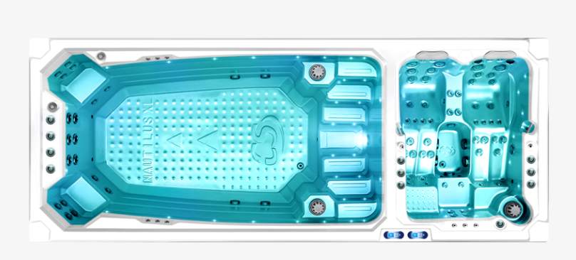 Spa de nage bi-zone Cholet