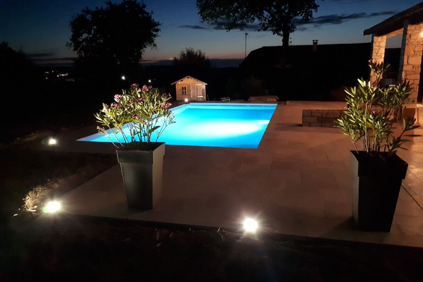 Projecteur LED Les Piscines du Faubourg